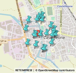 Mappa Via Cantarane, 26012 Castelleone CR, Italia (0.336)