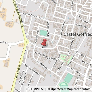 Mappa Via Concordia, 40, 46042 Castel Goffredo, Mantova (Lombardia)