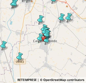 Mappa Via Concordia, 46042 Castel Goffredo MN, Italia (4.4885)