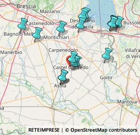 Mappa Via Concordia, 46042 Castel Goffredo MN, Italia (15.36706)