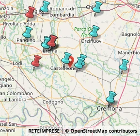 Mappa Via Pellegra, 26012 Castelleone CR, Italia (16.095)