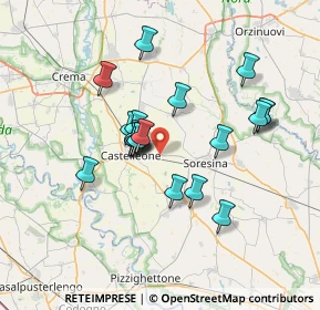 Mappa Via Pellegra, 26012 Castelleone CR, Italia (5.895)