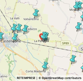 Mappa Via Pellegra, 26012 Castelleone CR, Italia (2.89278)