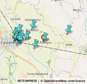 Mappa Via Pellegra, 26012 Castelleone CR, Italia (2.103)