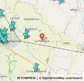 Mappa Via Pellegra, 26012 Castelleone CR, Italia (3.41438)