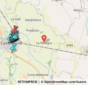 Mappa Via Pellegra, 26012 Castelleone CR, Italia (2.837)