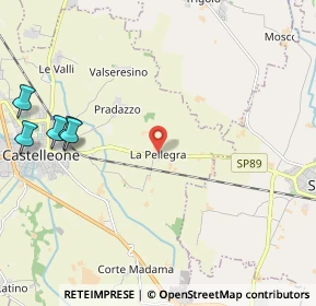 Mappa Via Pellegra, 26012 Castelleone CR, Italia (3.82286)