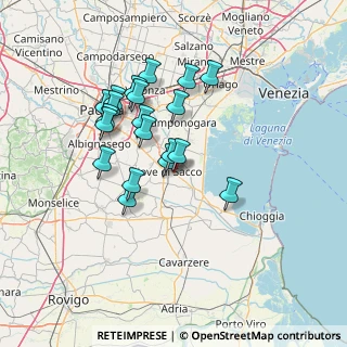 Mappa Via Gelsi, 35028 Piove di sacco PD, Italia (12.218)