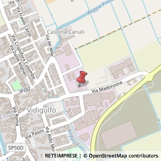 Mappa Via Giuseppe di Vittorio, 7, 27018 Vidigulfo, Pavia (Lombardia)