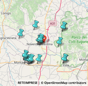 Mappa Via Brenta, 36025 Noventa Vicentina VI, Italia (6.8995)