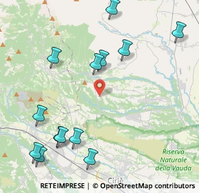 Mappa Strada Provinciale, 10070 Rocca Canavese TO, Italia (5.04462)