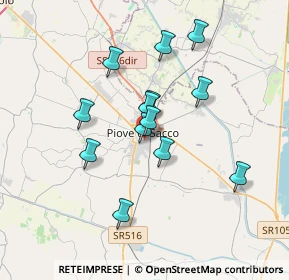 Mappa Via Michiel, 35028 Piove di Sacco PD, Italia (2.97538)
