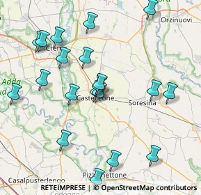 Mappa Viale Miglioli, 26012 Castelleone CR, Italia (8.55)