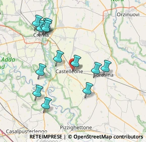 Mappa Viale Miglioli, 26012 Castelleone CR, Italia (7.83154)