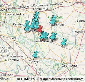 Mappa Viale Miglioli, 26012 Castelleone CR, Italia (10.303)