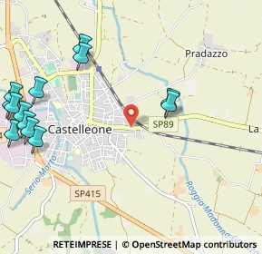 Mappa Viale Miglioli, 26012 Castelleone CR, Italia (1.43462)