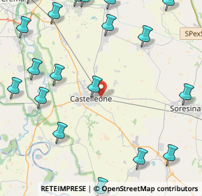 Mappa Viale Miglioli, 26012 Castelleone CR, Italia (6.3185)