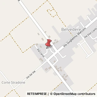 Mappa Via Carso, 39, 46048 Roverbella, Mantova (Lombardia)