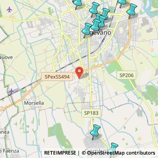 Mappa Strada Fogliano Superiore, 27029 Vigevano PV, Italia (3.55)
