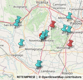 Mappa Via della Repubblica, 36025 Noventa Vicentina VI, Italia (15.56308)