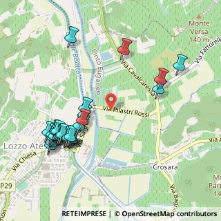 Mappa SP 29, 35030 Lozzo Atestino PD, Italia (0.57786)