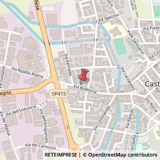 Mappa Via Bodesine, 32, 26012 Castelleone, Cremona (Lombardia)