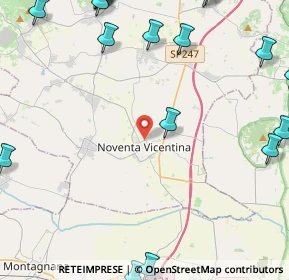 Mappa Via Zanettini, 36025 Noventa Vicentina VI, Italia (6.9065)
