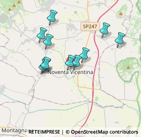 Mappa Via Zanettini, 36025 Noventa Vicentina VI, Italia (3.19545)