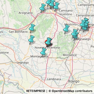 Mappa Via Zanettini, 36025 Noventa Vicentina VI, Italia (20.383)