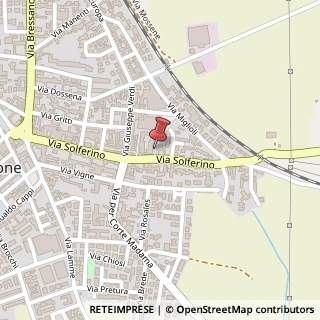 Mappa Via Solferino, 75/C, 26012 Castelleone, Cremona (Lombardia)