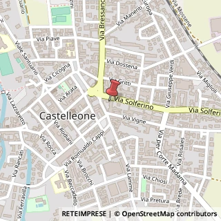 Mappa Via Solferino, 20, 26012 Casalmorano, Cremona (Lombardia)