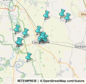 Mappa Via Solferino, 26012 Castelleone CR, Italia (3.15615)