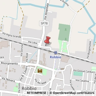 Mappa Via Don Bogliani, 22, 27038 Robbio, Pavia (Lombardia)