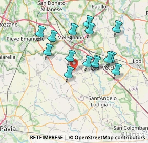 Mappa Via Aldo Moro, 26852 Casaletto Lodigiano LO, Italia (6.342)
