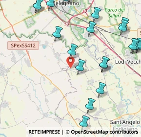 Mappa Via Aldo Moro, 26852 Casaletto Lodigiano LO, Italia (5.433)