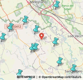 Mappa Via Aldo Moro, 26852 Casaletto Lodigiano LO, Italia (6.2625)