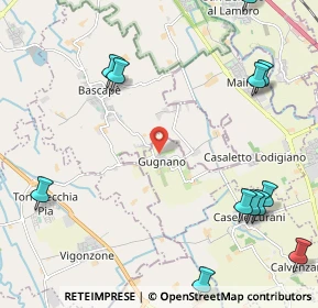 Mappa Via Aldo Moro, 26852 Casaletto Lodigiano LO, Italia (3.08385)