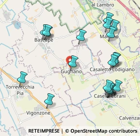 Mappa Via Aldo Moro, 26852 Casaletto Lodigiano LO, Italia (2.3865)