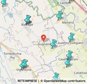 Mappa Via Aldo Moro, 26852 Casaletto Lodigiano LO, Italia (2.84462)