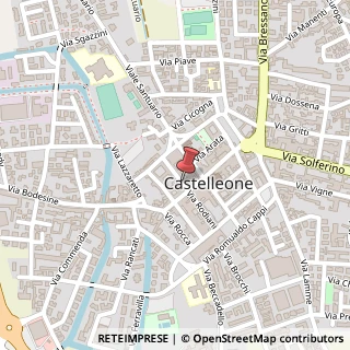 Mappa Via Ospedale, 1, 26012 Castelleone, Cremona (Lombardia)