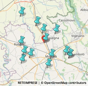 Mappa 27020 Albonese PV, Italia (7.61857)