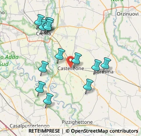 Mappa Piazza del Comune, 26012 Castelleone CR, Italia (7.64692)