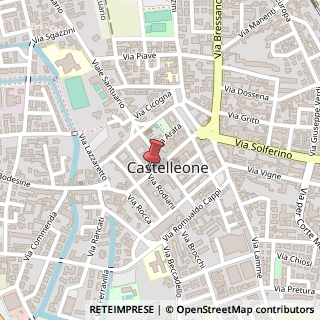 Mappa Via roma 37, 26012 Castelleone, Cremona (Lombardia)