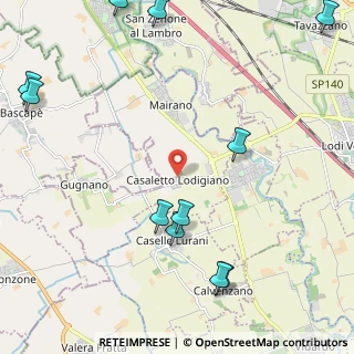 Mappa Via Agreste, 26852 Casaletto Lodigiano LO, Italia (2.99818)