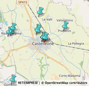 Mappa Via Quartiere, 26012 Castelleone CR, Italia (1.89545)