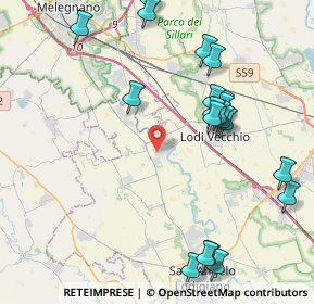 Mappa Via lombardia, 26857 Salerano sul Lambro LO, Italia (4.751)