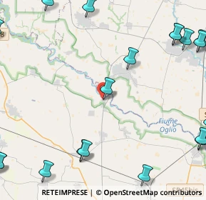 Mappa Via Castello, 26020 Bordolano CR, Italia (7.0115)