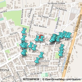 Mappa Via Olmo, 36025 Noventa Vicentina VI, Italia (0.22414)