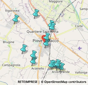 Mappa Piazza Giacomo Matteotti, 35028 Piove di Sacco PD, Italia (2.00286)