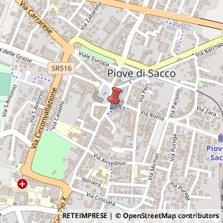 Mappa Piazza Giacomo Matteotti,  3, 35028 Piove di Sacco, Padova (Veneto)
